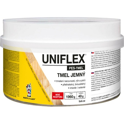 Uniflex Tmel jemný 2 kg bílá