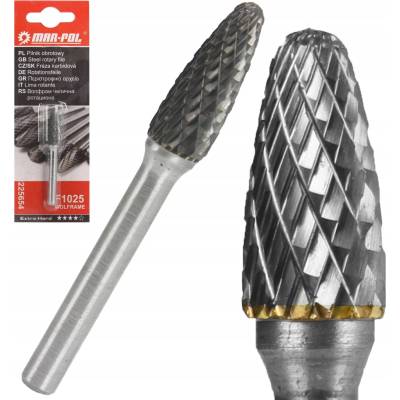 Rotačný pilník plameňový frézovací nadstavec 6mm F1025 M225654