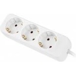 Lanberg Schuko 3 Way Multi-socket Adapter Lanberg 2500 W 1, 5 m White