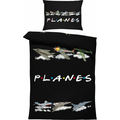 Impar Obliečky Planes 140x200 70x90