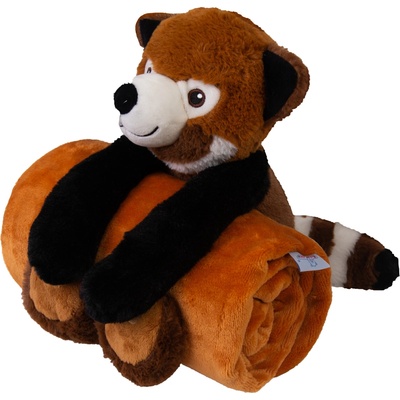 Babymatex Deka CAROL Hnedá s plyšákom Medvedík