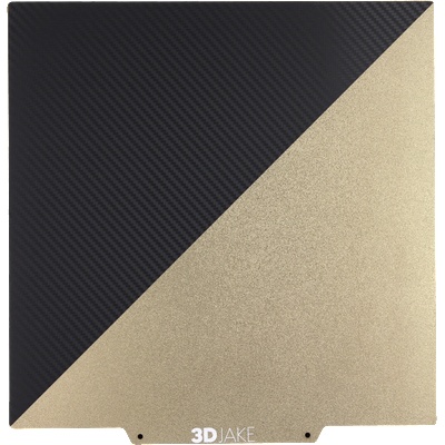 3DJAKE Плоча за вграждане от PET/PEI - въглерод - 256 x 255 mm (CARBP-255X255)