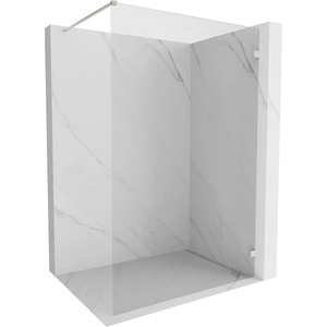 Mexen Lunar душ кабина Walk-in дясна 90 x 200 cm, прозрачно 8 mm, матиран никел - 830-090-000-97-00-P (830-090-000-97-00-P)