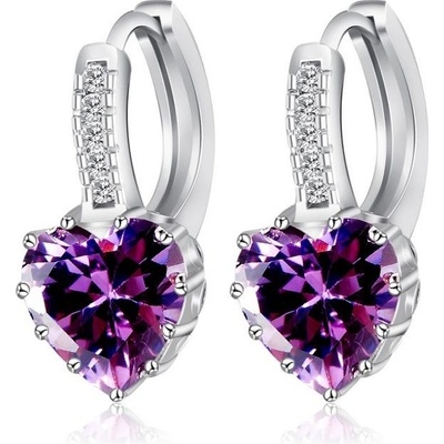 Izmael Silver Heart fialová KP1780