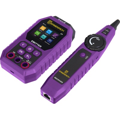 Levenhuk Тестер за кабели Ermenrich Ping SM75 с мултиметър Функции: проследяване на кабели, PoE тест, измерване н (84553)