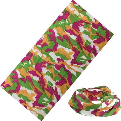 Multifunkčná šatka Camouflage Girl