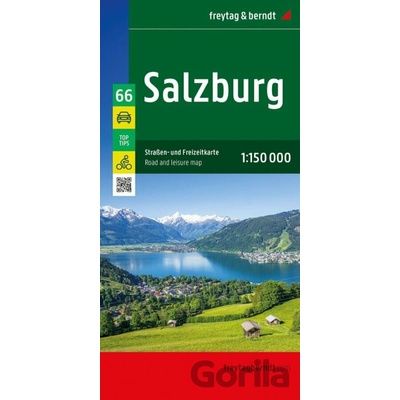Salzburg 1:150 000 / automapa a rekreační mapa - freytag&berndt