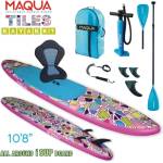 Maqua Надуваем стендъп падъл борд Maqua Tiles Kayak Kit 10'8 (SUP00012)