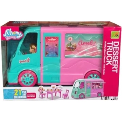 Man Yuk Toys Комплект с линейка и кукла - 21 части (9045-10)