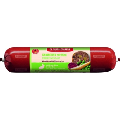 Meatlove Rabbit with Beef With Peas Pears & Beetrot 400 g