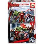 Educa - Детски пъзел 2x100 ч Avengers 15771