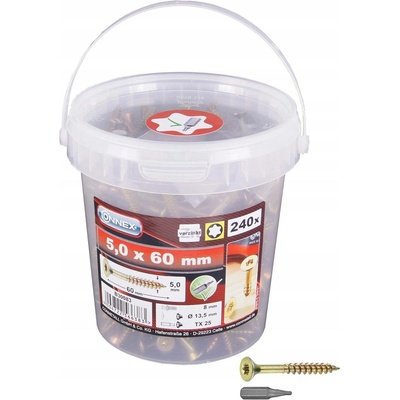 CONNEX SADA HŘEBÍKŮ 5x60MM AC1