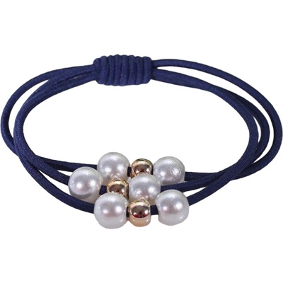 HARAHU Ластик за коса ol-19083 - Тъмносиня kp19083 (ol-19083)