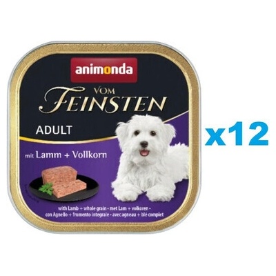 Animonda Vom Feinsten Adult Dog jahňacie a obilniny 12 x 150 g