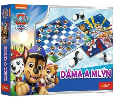 hra Šachy dáma a mlýn