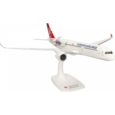 Herpa Airbus A350-941 Turkish Airlines "400th Aircraft" Colors Named "Tek Yürek" Snap-Fit 1:200