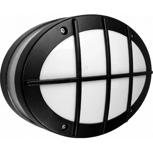 BOWI Външно стенно осветително тяло GALLUN 1xE27/60W/230V IP54 черно (BW0431)