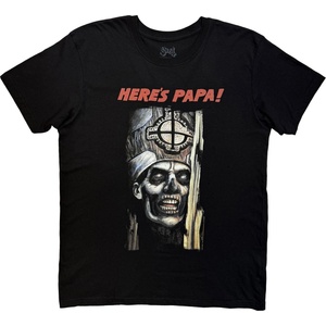 Ghost Here's Papa (Back Print) Black L Риза (GHOTEE10MB03)
