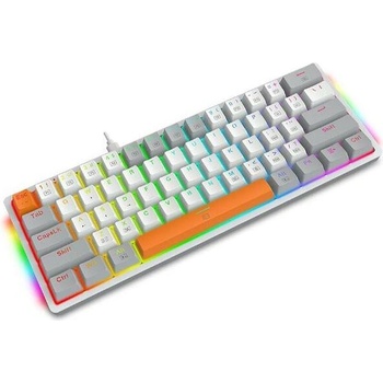 Image 1 of Redragon Akali Grey RGB Red Switch K642WGO-RGB