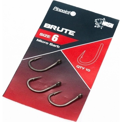 Kevin Nash Pinpoint Brute Micro Barbed vel.8 10 ks