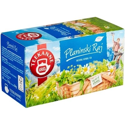 TEEKANNE Planinski Raj bylinný čaj 20 vrecúšok 36 g