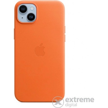 Apple Leather Case s MagSafe pro iPhone 14 Plus - oranžový MPPF3ZM/A