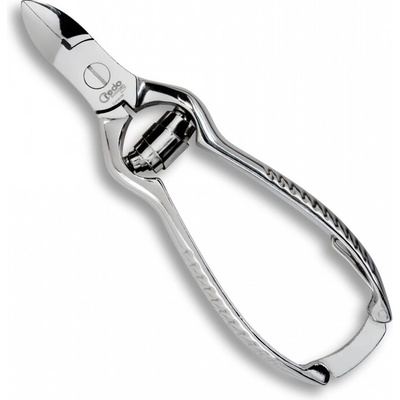 Nail nippers profesionálne kliešte na nechty s pružinkou, nikel chróm, 13 cm