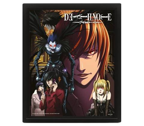3D obraz Death Note