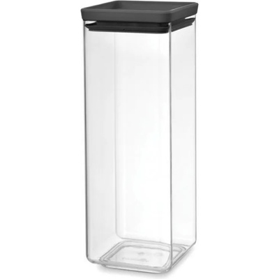 Brabantia Nádoba na uchovávanie potravín TASTY PLUS 2, 5 l, tmavo šedá, plast, Brabantia (BRAB122408)