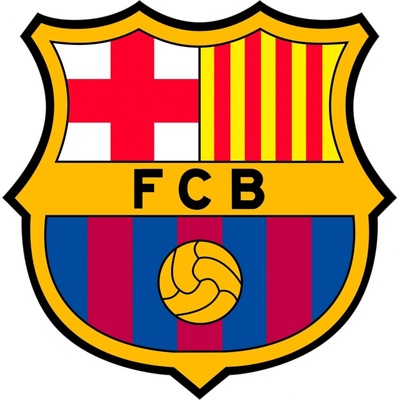 Zápich - FC Barcelona logo (bez paličky) - Obrázok