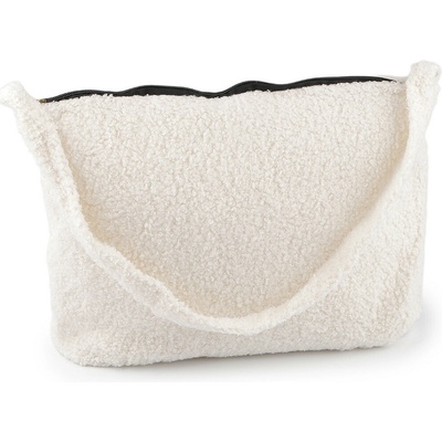 Kabelka taška Teddy 39x29 cm velké 1 krémová světlá