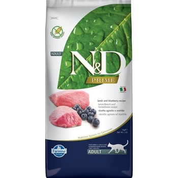 Farmina Pet Foods N&D PRIME CAT Adult Lamb & Blueberry 5 kg