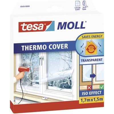 tesamoll Izolačná fólia do okien Thermo Cover 1,7 m transparentná