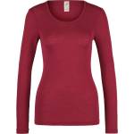 Engel Дамско копринено термобельо Engel Women's Undershirt L/S Merino base layer - Mallow - размер 38/40 (EU) (114-0634-0912)