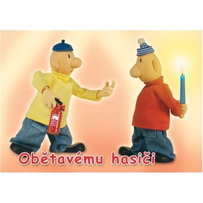 NG 95102 Blahopřání PAM HASIČ otevírací, A5 2x165x230