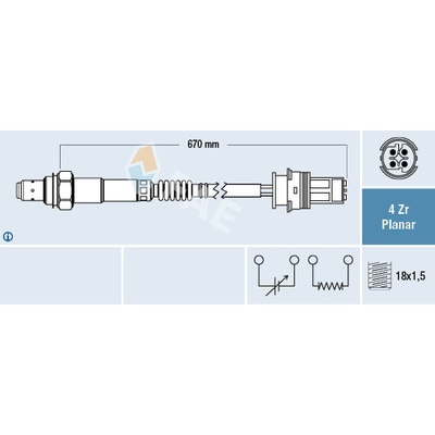 Lambda sonda FAE 77328