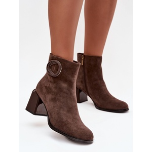 Step in style Дамски боти с ток модел 222973 Step in style