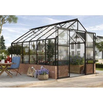 Vitavia Cassandra 9900 skleněný 3 mm 257 x 385 cm černý
