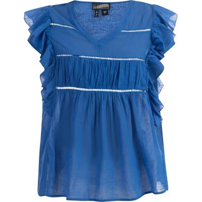 DreiMaster Vintage Блуза синьо, размер XS