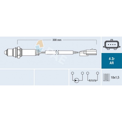 Lambda sonda FAE 75661