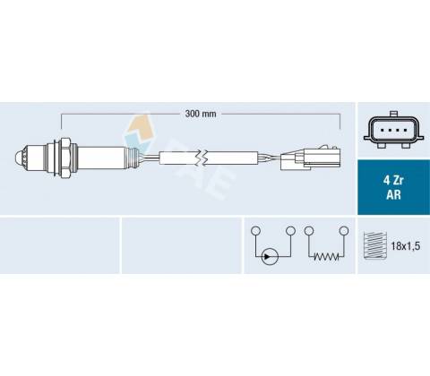 Lambda sonda FAE 75661