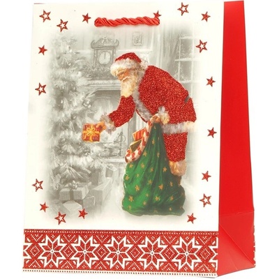 Dárková taška Canpol TY-40S, XL, Vánoční, 45,7 x 33 cm