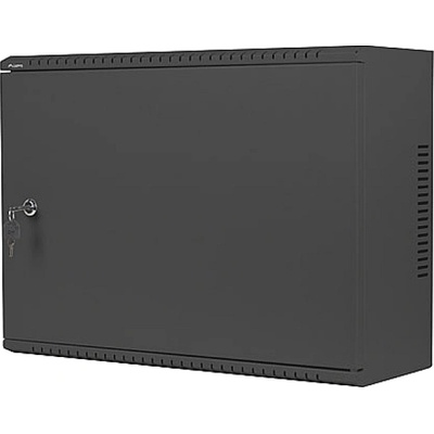 Lanberg rack cabinet 19" wall-mount 4U+3u/540x200 low-profile black (assembled) (WAF1-5203-04-00B)