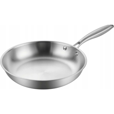 Tradiční pánev Edenberg 22 cm s nepřilnavým povrchem, stříbrná