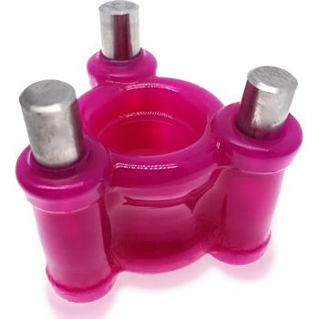 Image 1 of OXBALLS Heavy Squeeze Weighted Ballstretcher Hot Pink