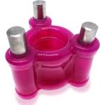 OXBALLS Heavy Squeeze Weighted Ballstretcher Hot Pink