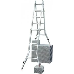 KRAUSE Алуминиева телескопична стълба KRAUSE TeleVario 4+5 (06129987)