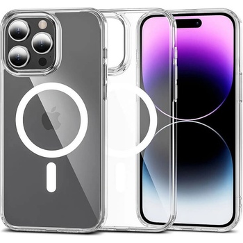Image 1 of Tech-Protect Magsafe Калъф за iPhone 15 Pro Max, Tech-Protect Hybrid FlexAir Clear Case, Прозрачен (9490713936634)