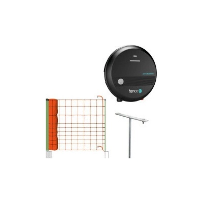 Set elektrického ohradníka so sieťou - ochrana pred vlkom, rysom - DUO zdroj 5 J - sieť 50 m