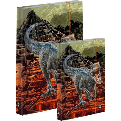Karton P+P Box A4+A5 Jurassic World